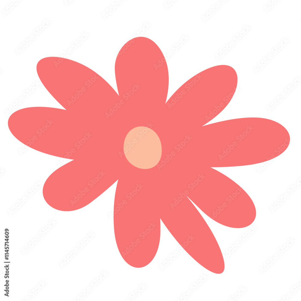 Flower head icon vector illustration, isolated on white background Flower head icon vector illustration, isolated on white background