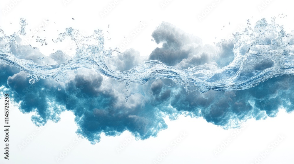 Colorful underwater clouds and flowing water background showcasing vibrant hues and fluid movement in an isolated setting. Colorful underwater clouds and flowing water background showcasing vibrant hues and fluid movement in an isolated setting.