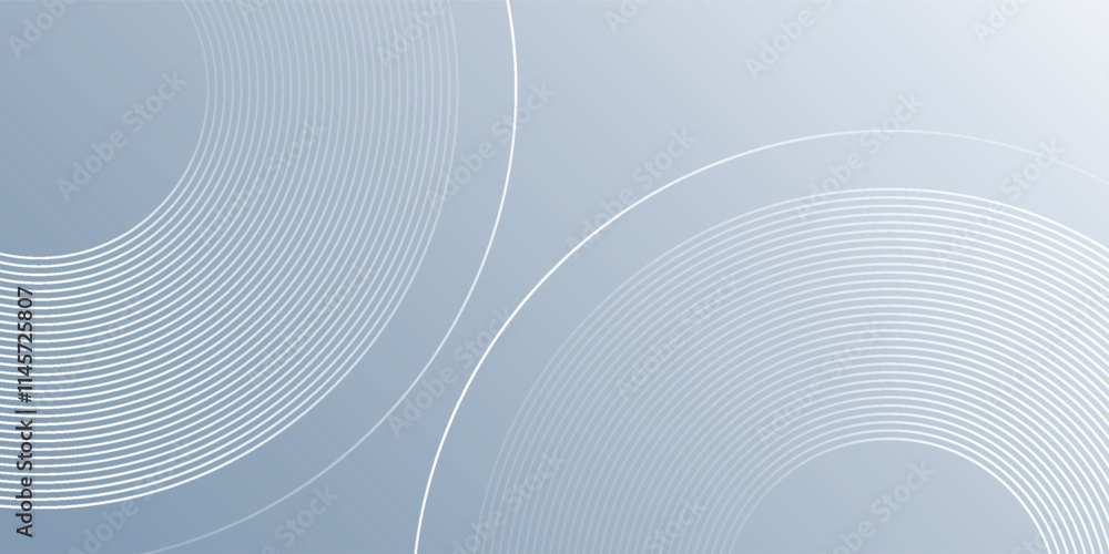 Fototapeta premium White abstract background with dynamic wavy circle texture. suitable for wallpaper art simple