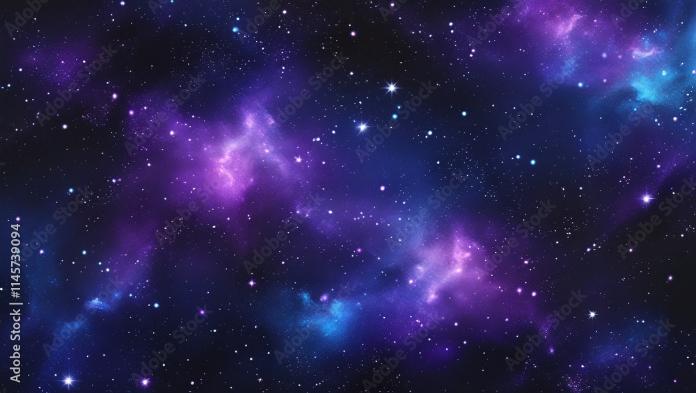 Naklejka premium background with stars
