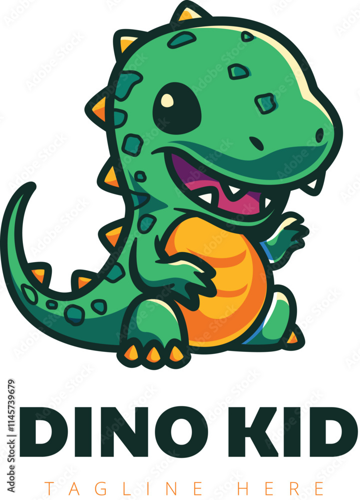 Obraz premium Dino kid