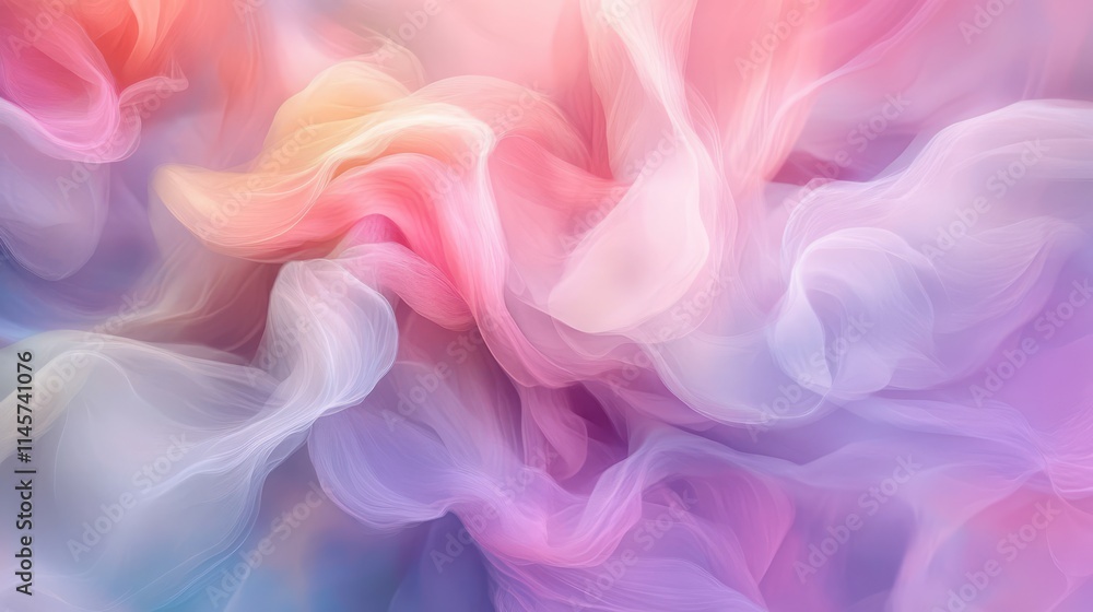 Abstract pastel flower background with soft blurred textures of rose petals in gentle flowing colors for floral designs and creative projects Abstract pastel flower background with soft blurred textures of rose petals in gentle flowing colors for floral designs and creative projects