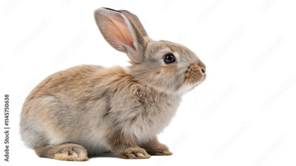 Obraz premium rabbit isolated on white