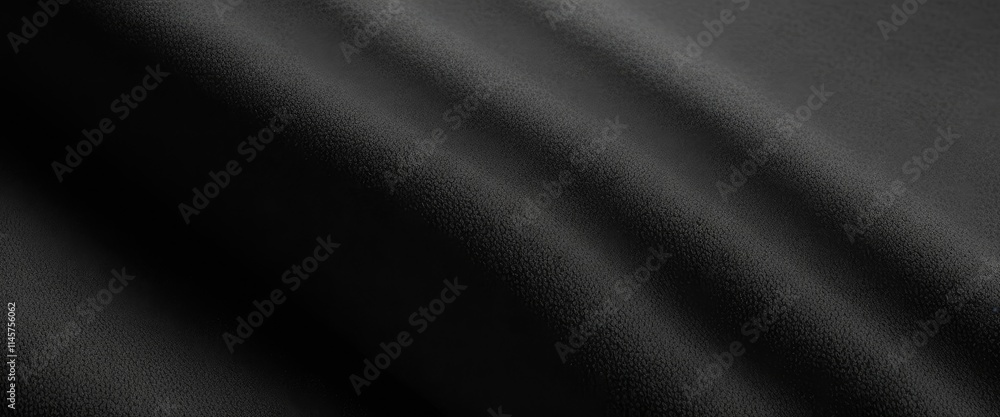 Fototapeta premium A texture of a Black cotton soft towel background