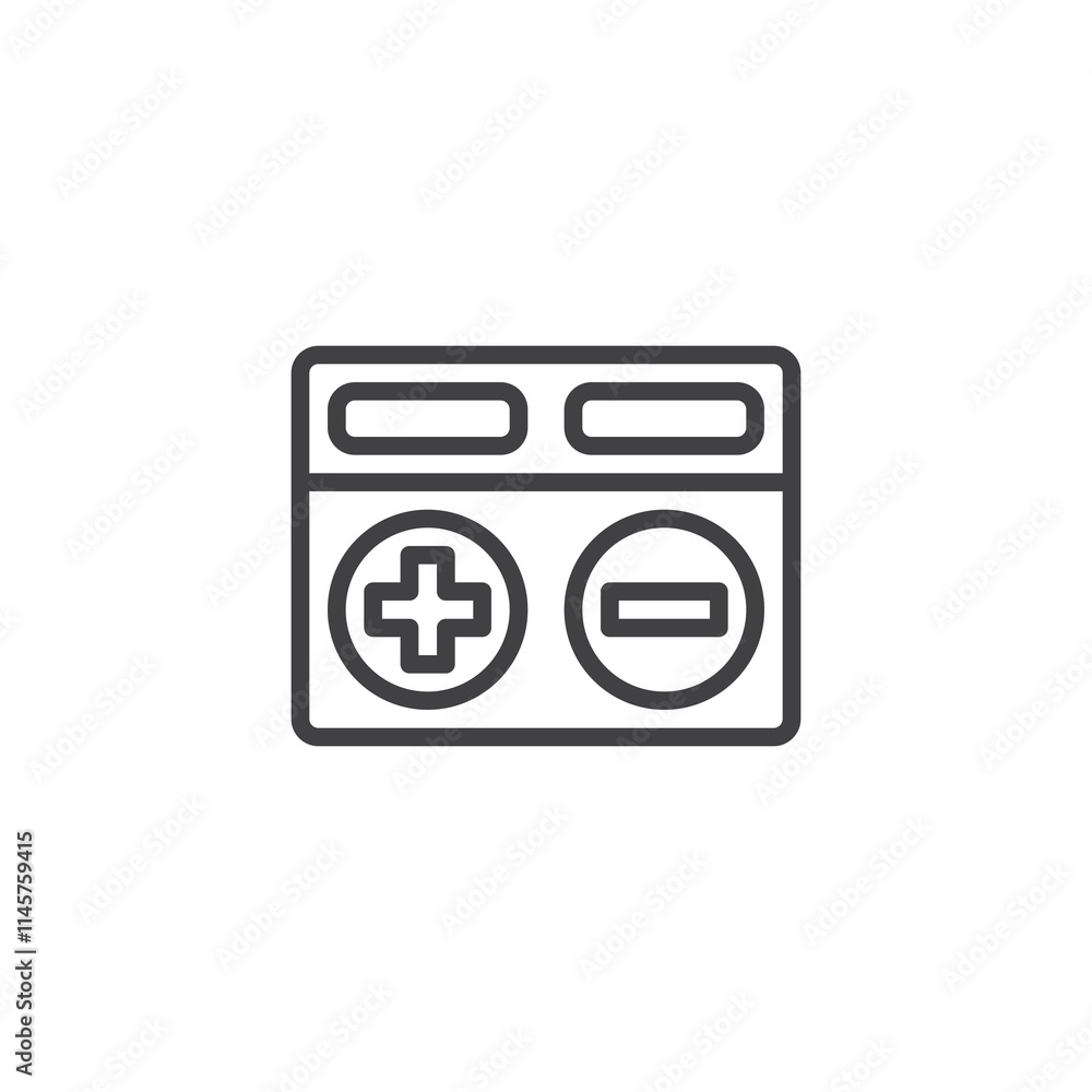 Over under betting line icon Over under betting line icon