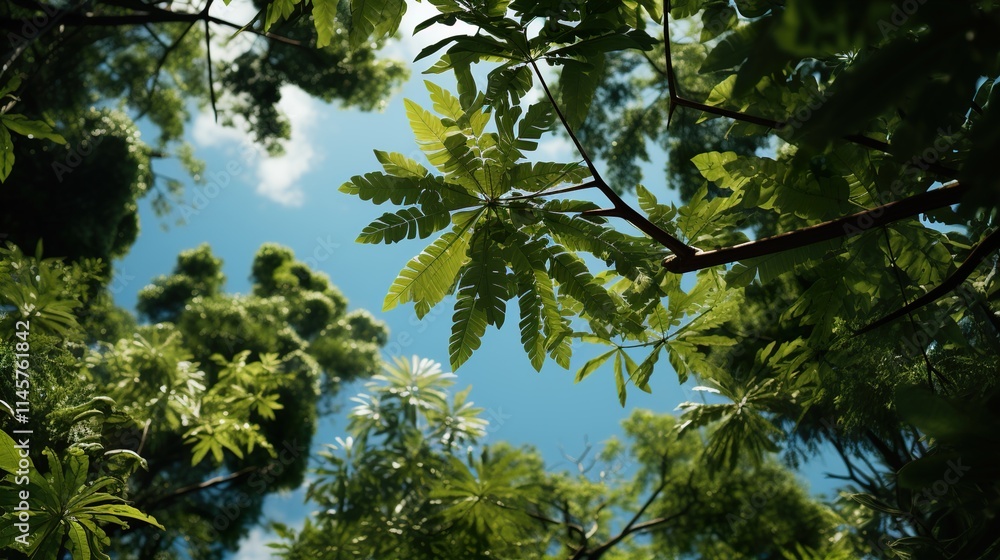 Fototapeta premium sky and trees