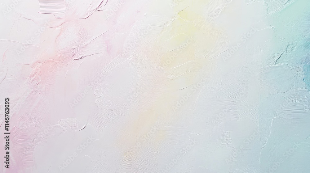 Fototapeta premium Pastel color textured background with empty space for text ideal for calendars or creative projects on a white canvas surface
