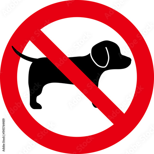 ペット不可の標識