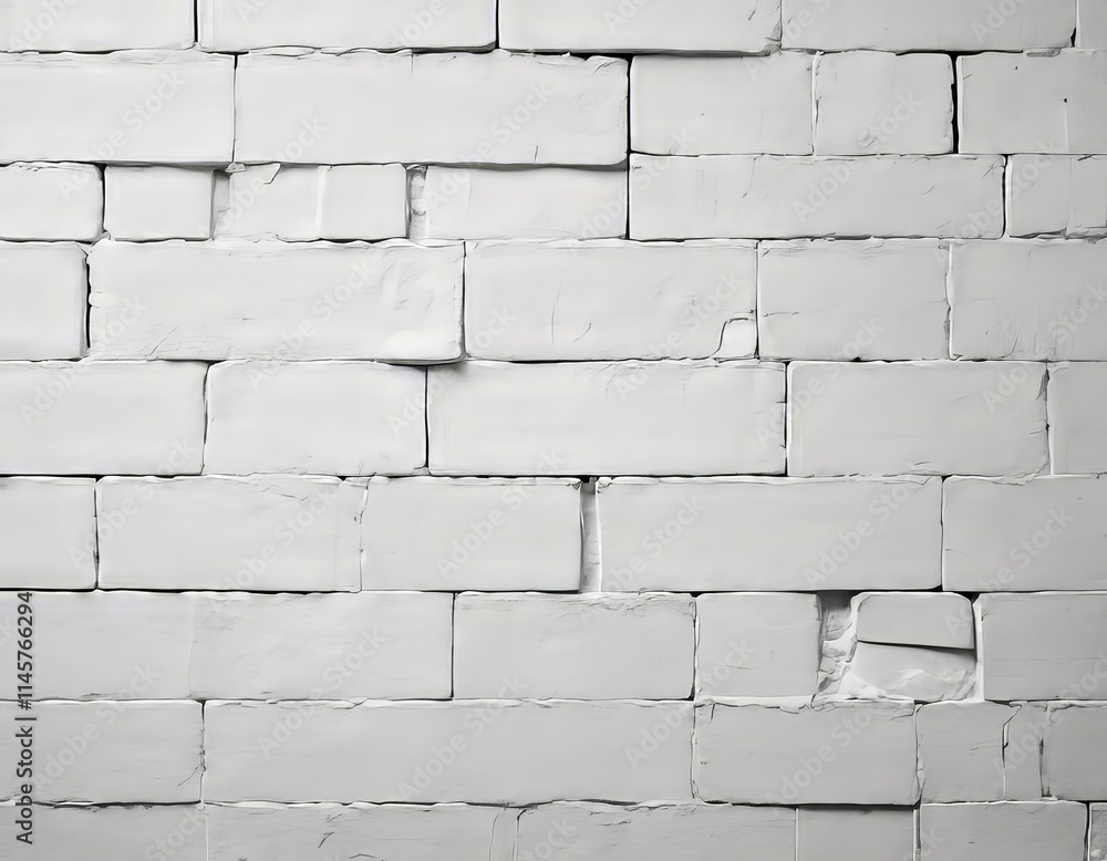 Fototapeta premium textura de ladrillos blanca