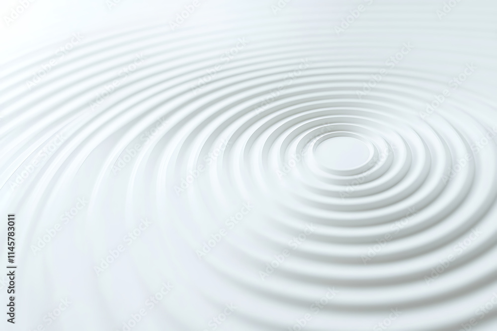 Abstract Geometric Circles Pattern Background