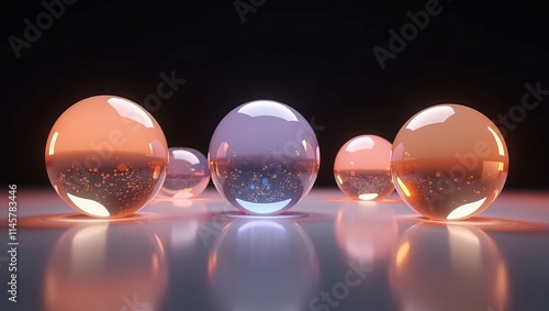 crystal ball in the light