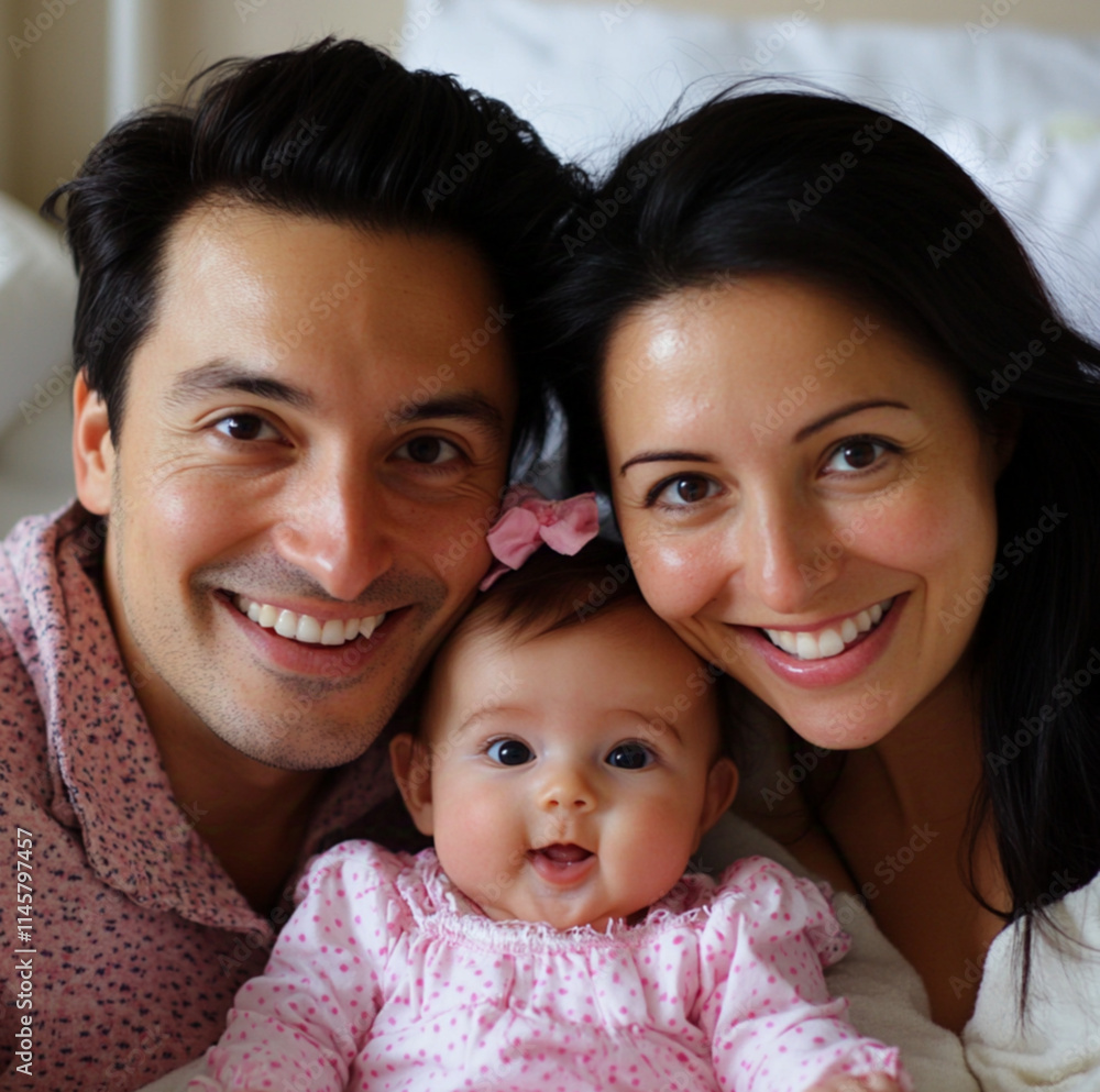 A picture of a happy family from now on, father and a little boy, the life of a day trader, the impact post positively and negatively on the family. wife and baby girl 1 years old A picture of a happy family from now on, father and a little boy, the life of a day trader, the impact post positively and negatively on the family. wife and baby girl 1 years old