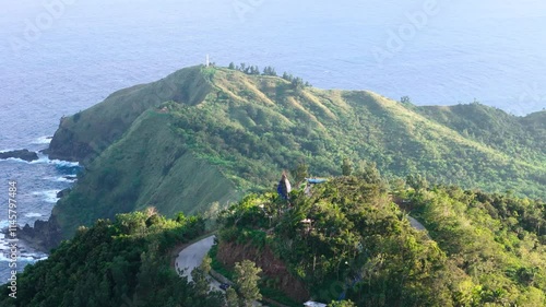 Slowmotion view of Dingalan at Dingalan view point photo