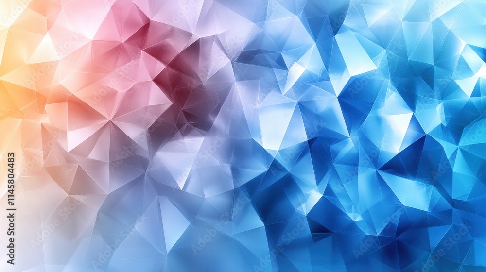 Obraz premium abstract background design polygonal shape modern geometric pattern illustratio
