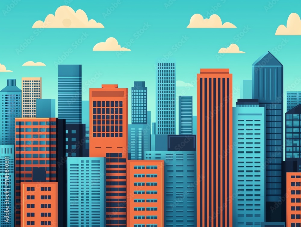Cities recycling resources with circular economy visuals, climate responsibility, resource efficiency Cities recycling resources with circular economy visuals, climate responsibility, resource efficiency