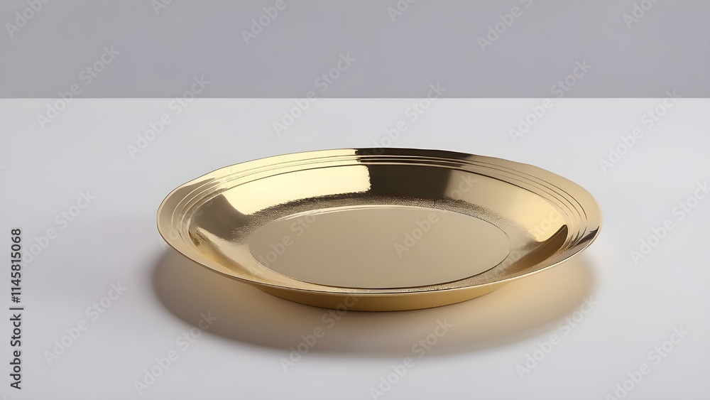 Empty White Plate with Cutlery: Fork, Knife, and Spoon on a Table – Perfect for Dining or Restaurant Themes Empty White Plate with Cutlery: Fork, Knife, and Spoon on a Table – Perfect for Dining or Restaurant Themes