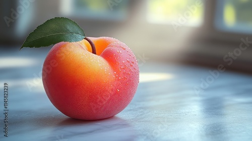 apricot close up stock image isolated on a white background apricot fruit photo