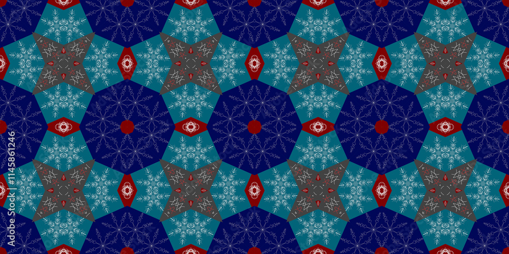 Seamless Christmas snowflake pattern. Christmas texture. New Year's snowflake texture Merry Christmas. Happy New Year. Seamless Christmas snowflake pattern. Christmas texture. New Year's snowflake texture Merry Christmas. Happy New Year.