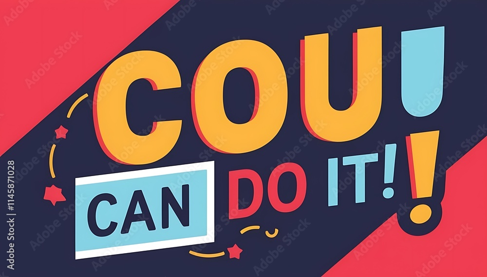 You Can Do It Motivational Poster Design You Can Do It Motivational Poster Design