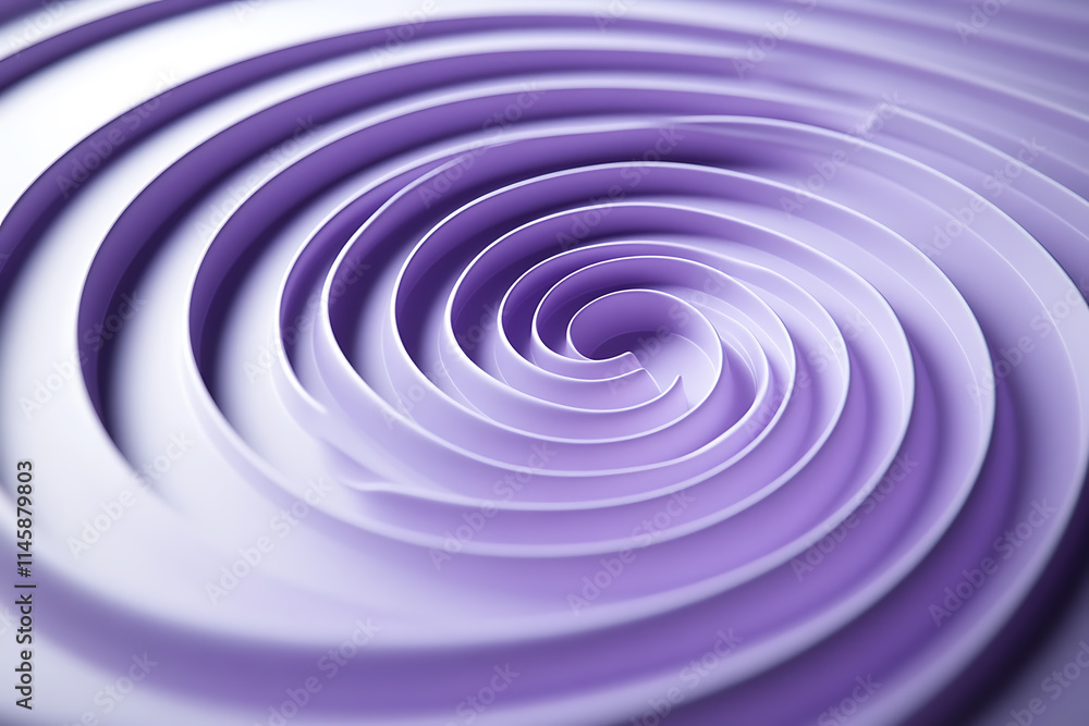 Abstract Purple Spiral Design Abstract Purple Spiral Design