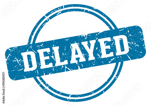 DELAYED stamp