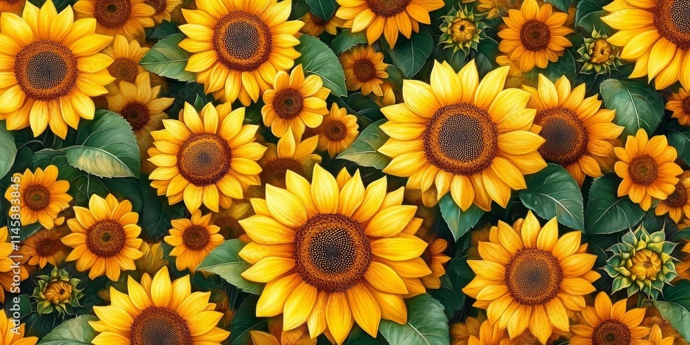 Blooming sunflowers create a stunning background, showcasing the vibrant colors and beauty of sunflowers in full bloom, perfect for adding a touch of nature to your designs. Blooming sunflowers create a stunning background, showcasing the vibrant colors and beauty of sunflowers in full bloom, perfect for adding a touch of nature to your designs.