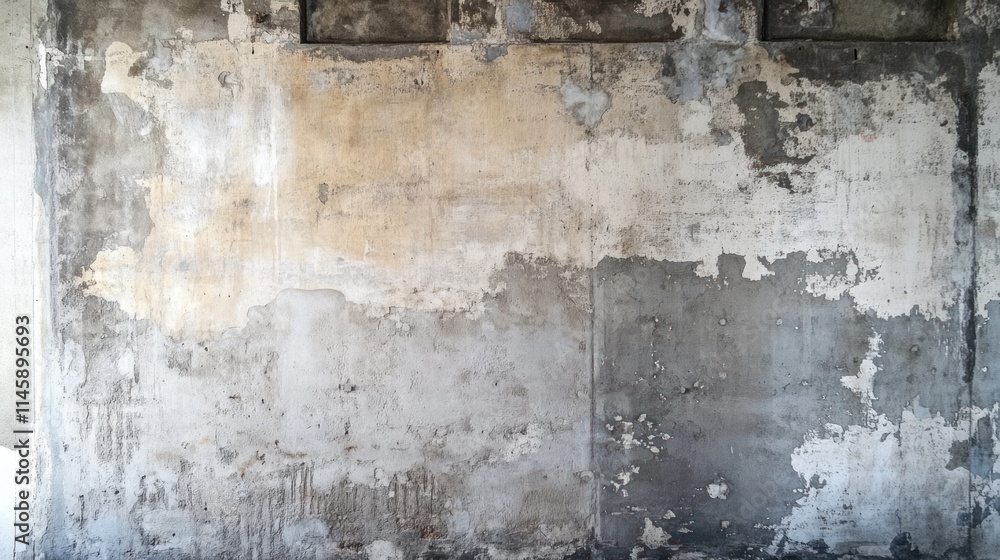 Weathered Concrete Wall Texture: A Grungy Urban Background Weathered Concrete Wall Texture: A Grungy Urban Background