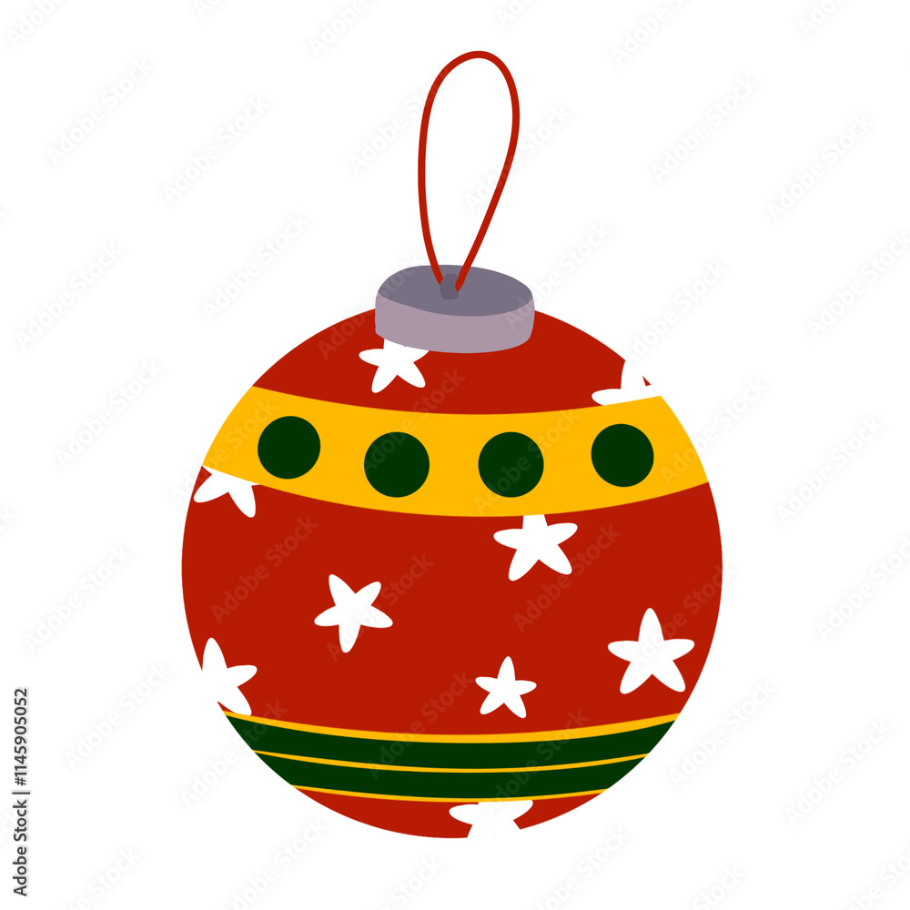 Obraz premium christmas ball 