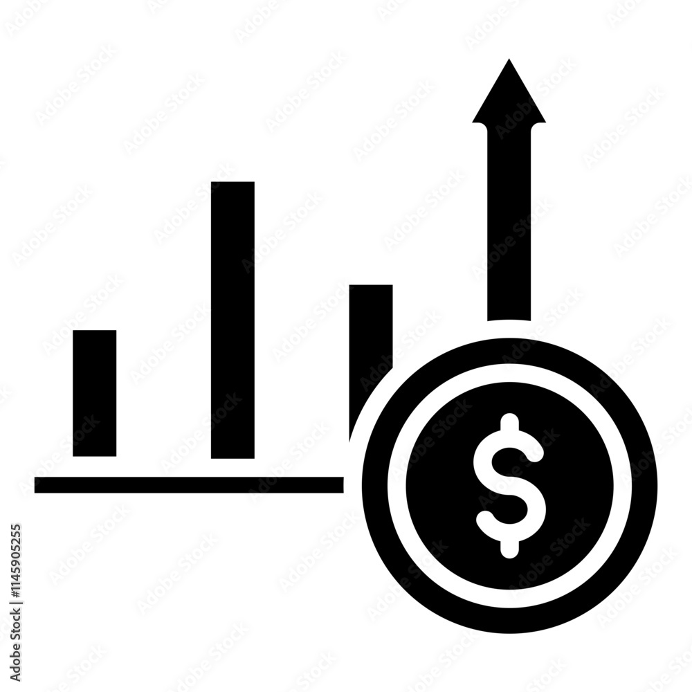 Economy Growth Icon