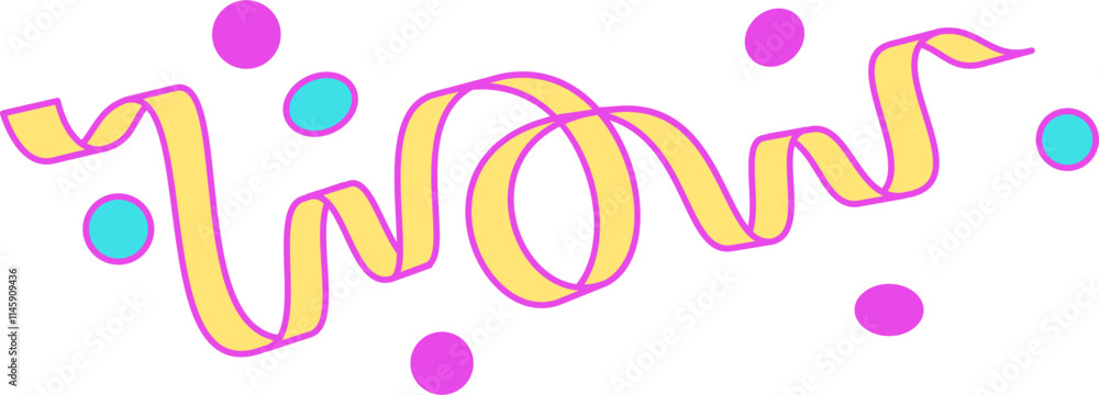 lettering wow tape text lettering wow tape text