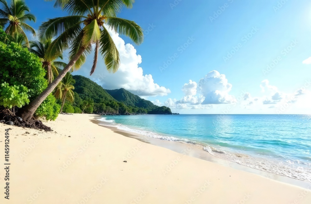 Beautiful beach background. Nature landscape with empty tropical beach. Beautiful beach background. Nature landscape with empty tropical beach.