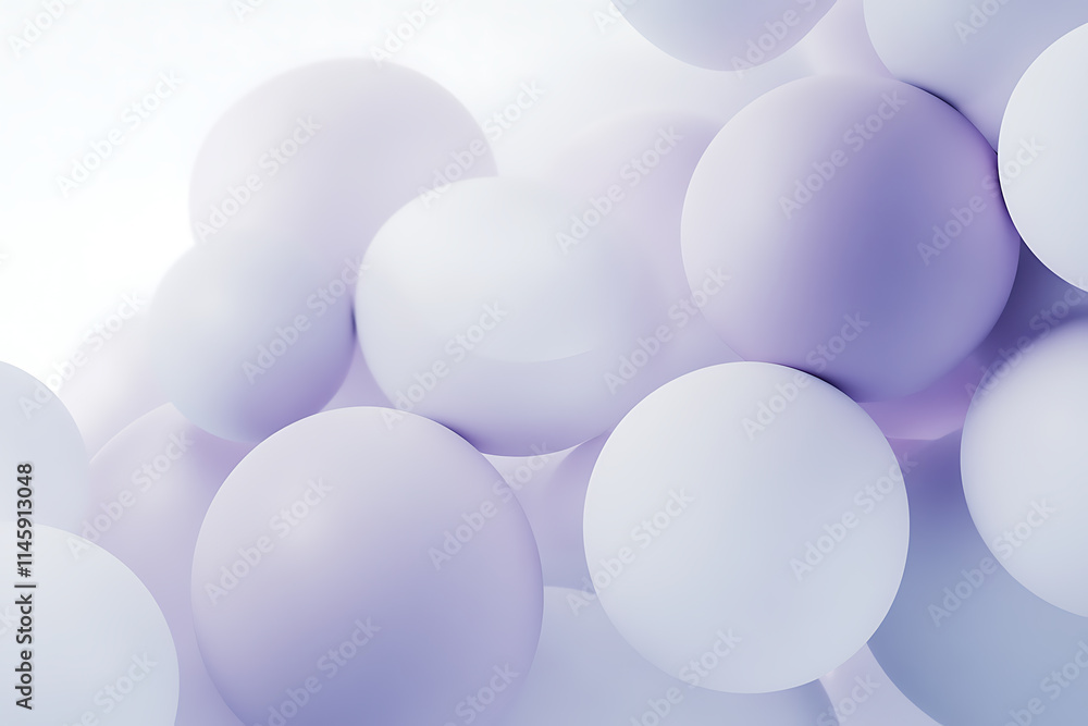 Abstract Lavender Circles Graphic Design Abstract Lavender Circles Graphic Design