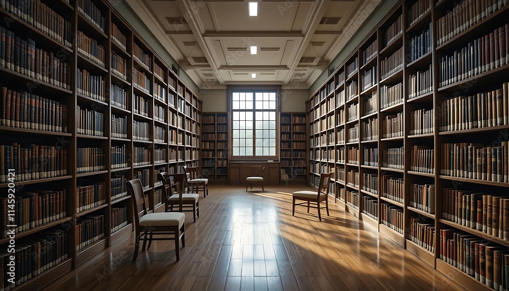 Serene Library: A Haven of Knowledge and Tranquility Serene Library: A Haven of Knowledge and Tranquility