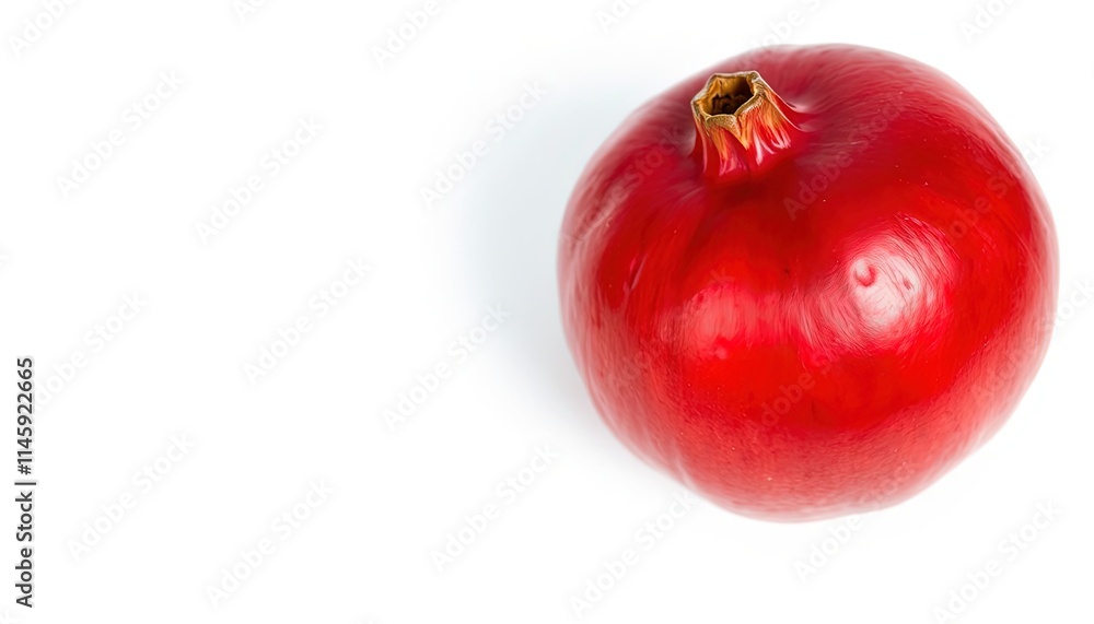 Pomegranate Isolated On White Background Pomegranate Isolated On White Background