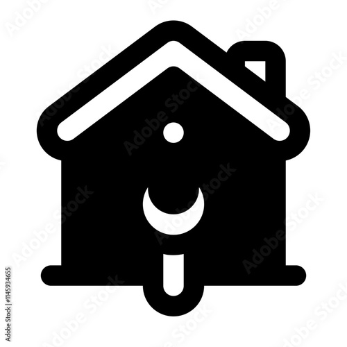 Home Maintenance Simple Glyph Icon. Single icon, glyph vector icon