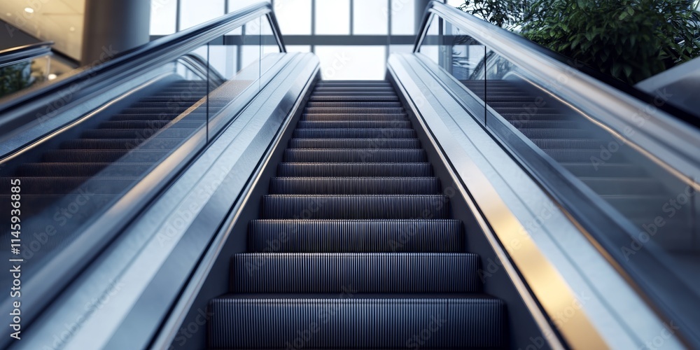 Horizontal escalator staircase providing seamless movement and accessibility. The escalator staircase design enhances the user experience for smooth, efficient transit. Horizontal escalator staircase providing seamless movement and accessibility. The escalator staircase design enhances the user experience for smooth, efficient transit.