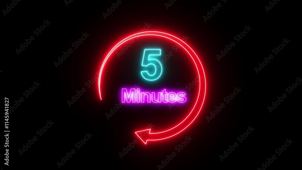 20 seconds countdown timer animation, 0-20 counting up seconds neon number 20 seconds countdown timer animation, 0-20 counting up seconds neon number