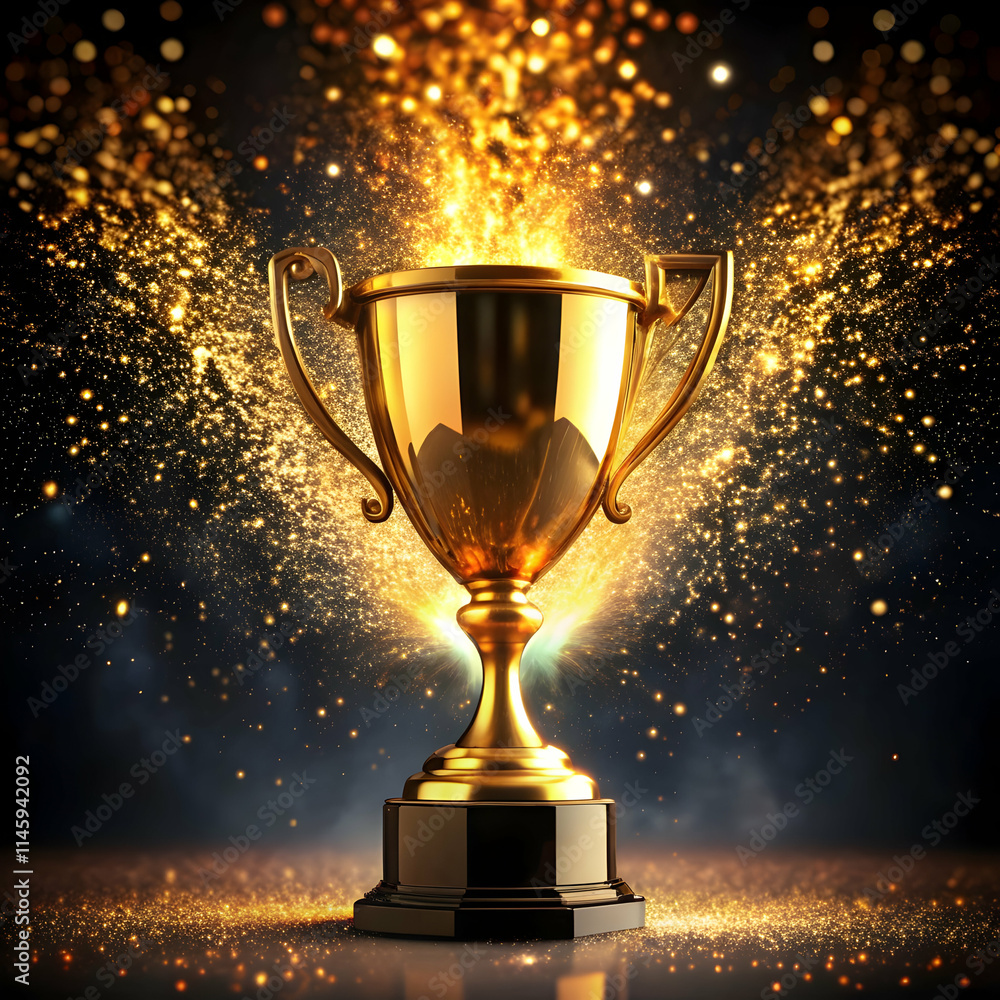 champion golden trophy champion golden trophy