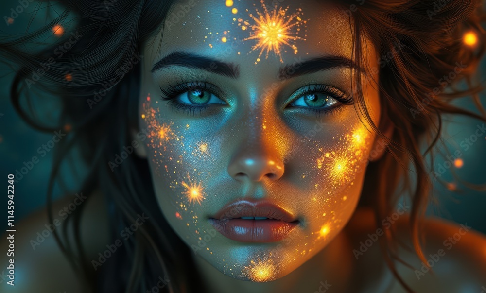 Mesmerizing portrait of a young woman Mesmerizing portrait of a young woman