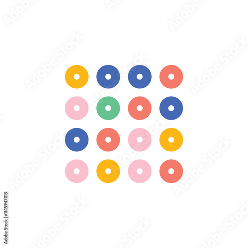 Password Pattern icon. Simple style technology company secure poster background symbol. brand logo design element. Password Pattern t-shirt printing. Vector for sticker.