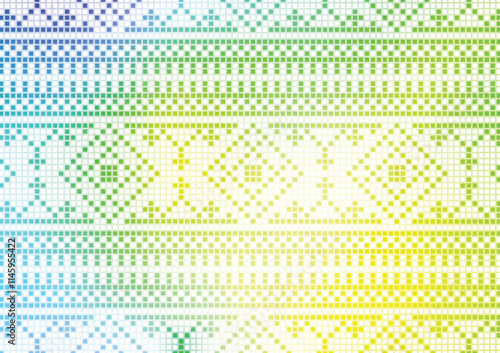 Green gradient pattern soft pixel knitwear background