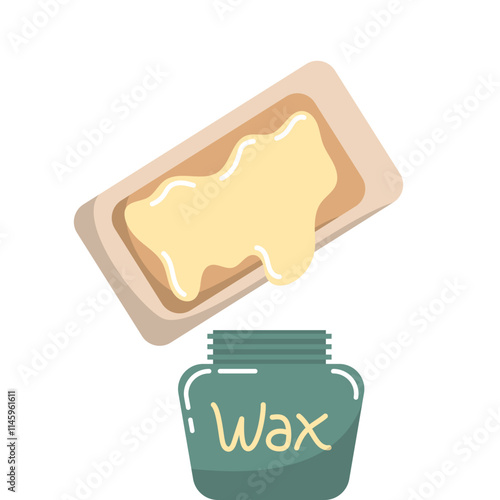 Wax Equipment Illustration