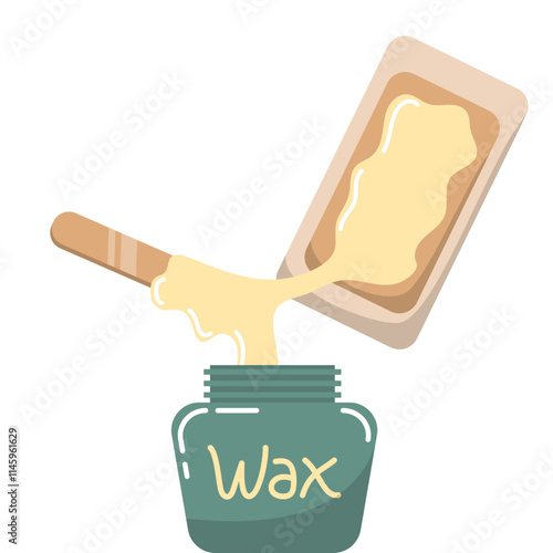 Wax Equipment Illustration