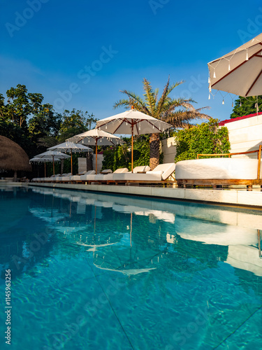Bild auf Leinwand Views of Bo Phut Beach & resort in Koh Samui, Thailand