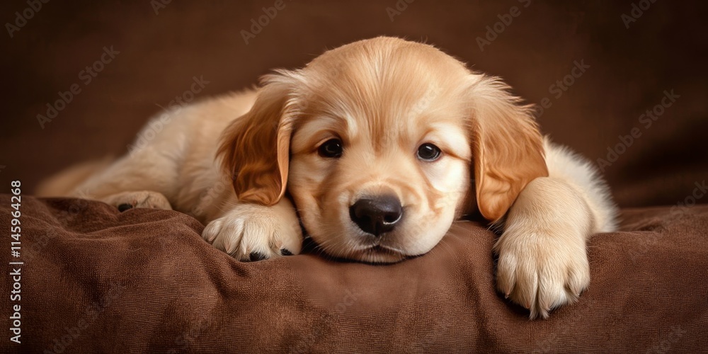 Adorable Golden Retriever puppy showcasing playful charm and cuteness, perfect for capturing heartwarming moments in photography. This Golden Retriever puppy is full of joy and innocence. Adorable Golden Retriever puppy showcasing playful charm and cuteness, perfect for capturing heartwarming moments in photography. This Golden Retriever puppy is full of joy and innocence.