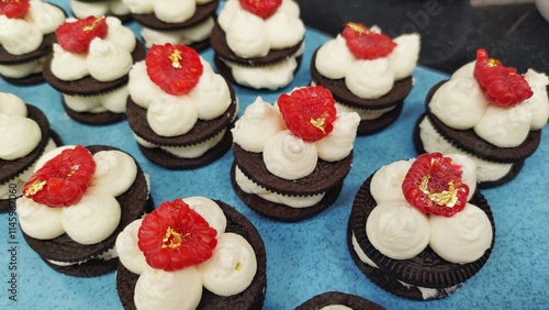 Cupcakes mousse dessert 