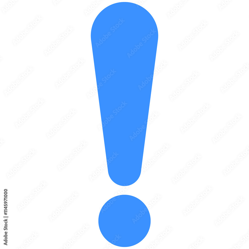 blue exclamation mark blue exclamation mark