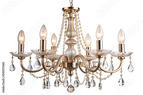 Stylish Chandelier Captured On A White Background Ideal For Interior Design. Chandelier. White. Background. Photos. Images. Light. Decor. Home. Modern. Design. Interior. Style. Ideas.