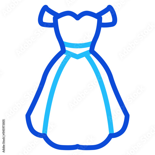 Brides gown Duoline Icon