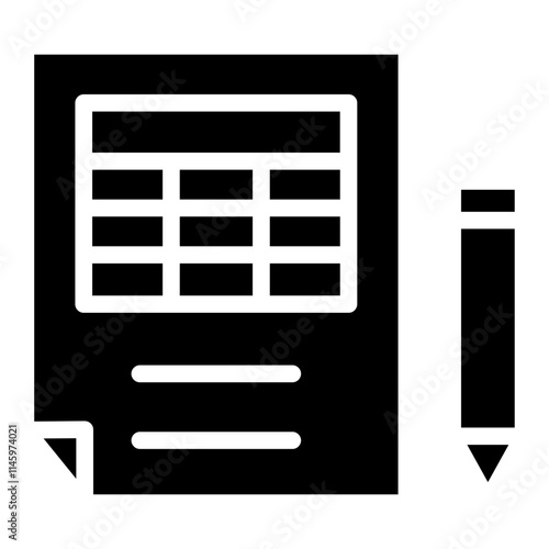 Calculating Solid Icon